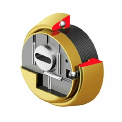 Escudo Alta Seguridad Disec Kripton Rok BKS280 - Imagen 5